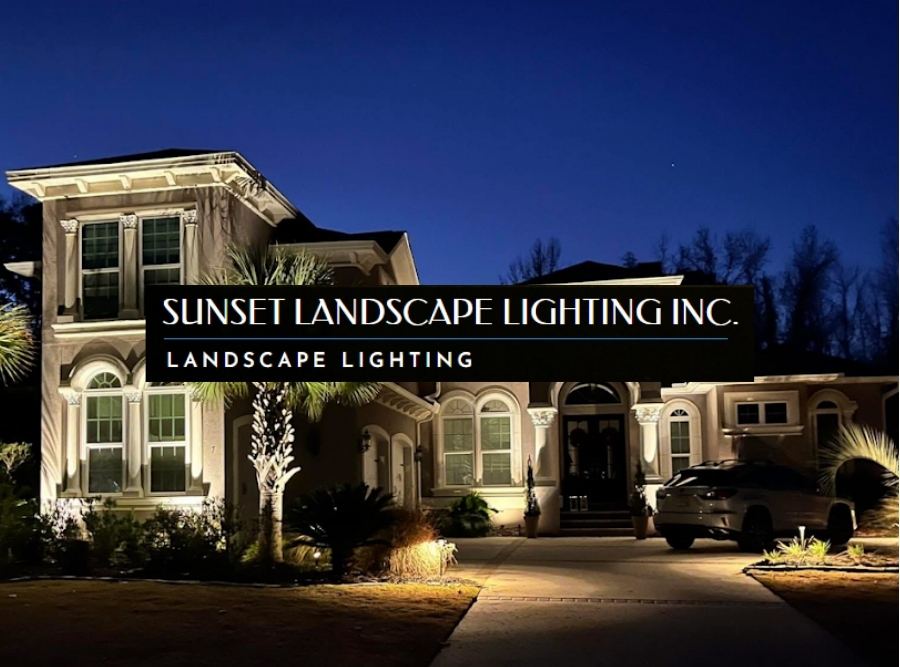 sunset landscape lighting inc outdoor light design